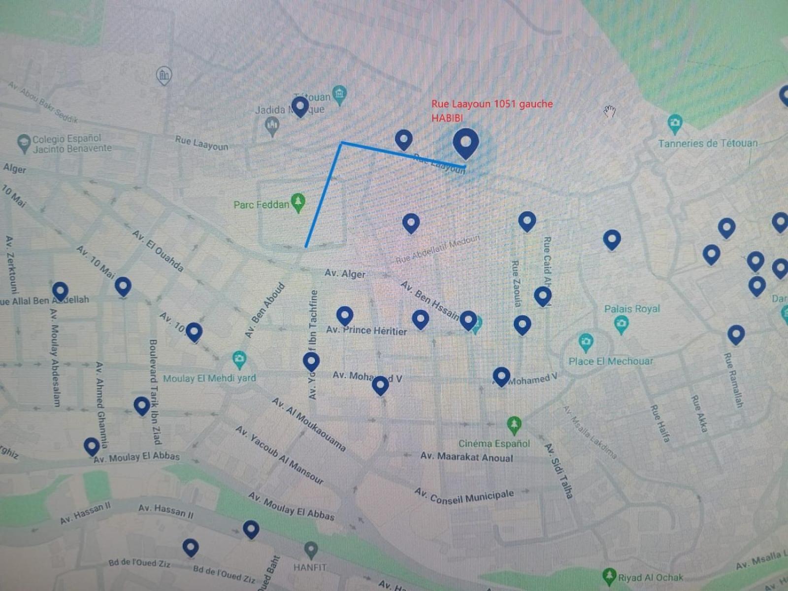 达尔赫拉酒店 Tétouan 外观 照片